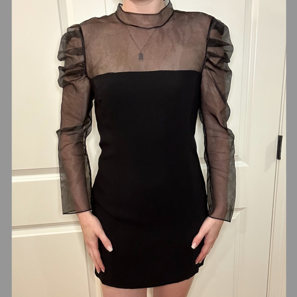 Black minidress from Amanda Uprichard M/L